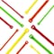 Panduit Cable Tie, 11-1/2 in L, 3 in Max Bundle Dia., Pink, Nylon 6/6, 50 lb Strength, 1000 PK PLT3S-M59 - alternate 1